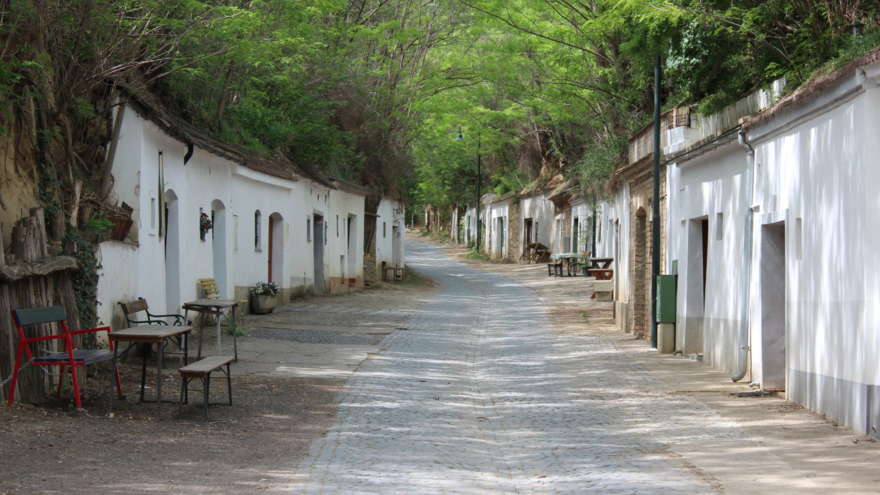 Kellergasse Radyweg Poysdorf im Weinviertel